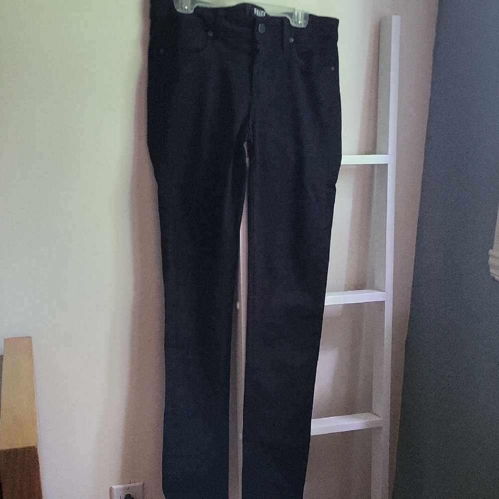 PAIGE Black Low Rise Jeans